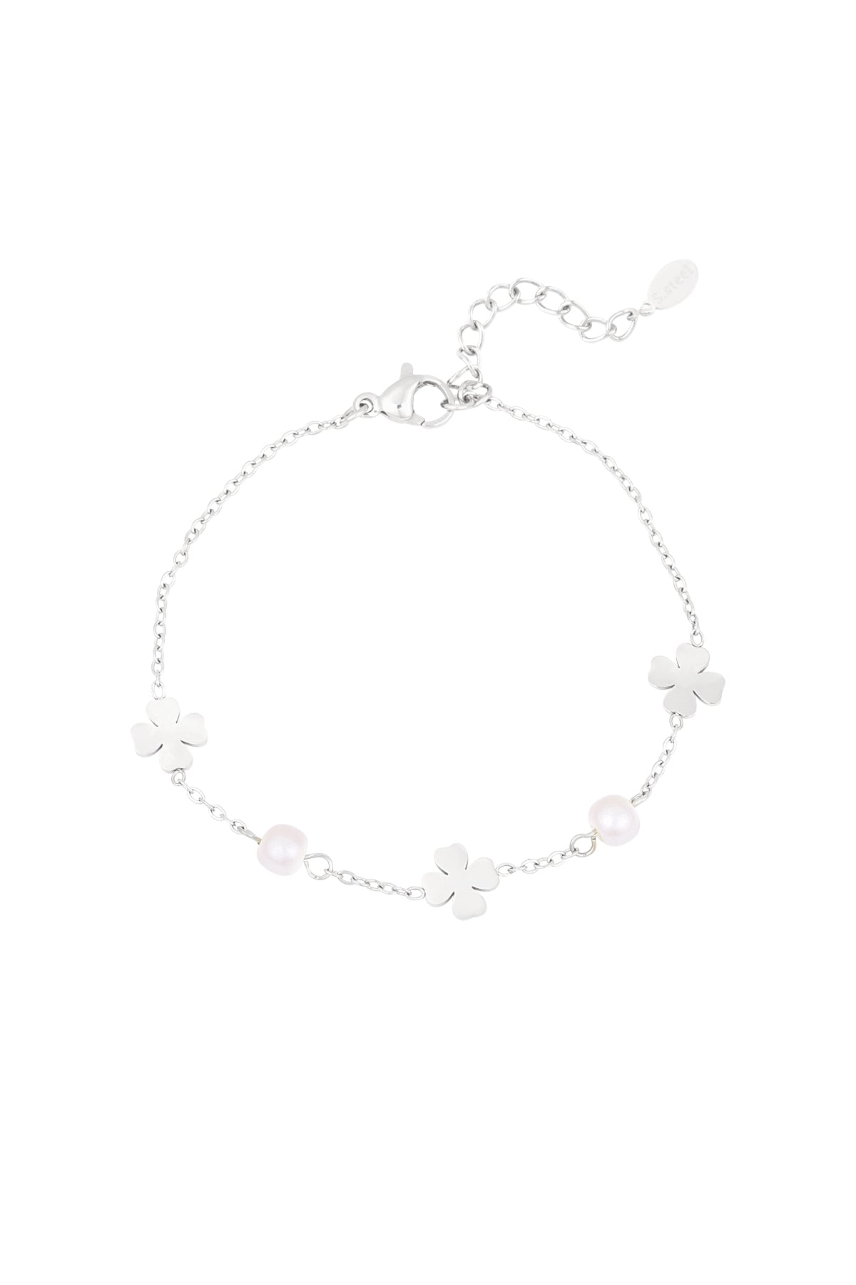 clover pearl armband