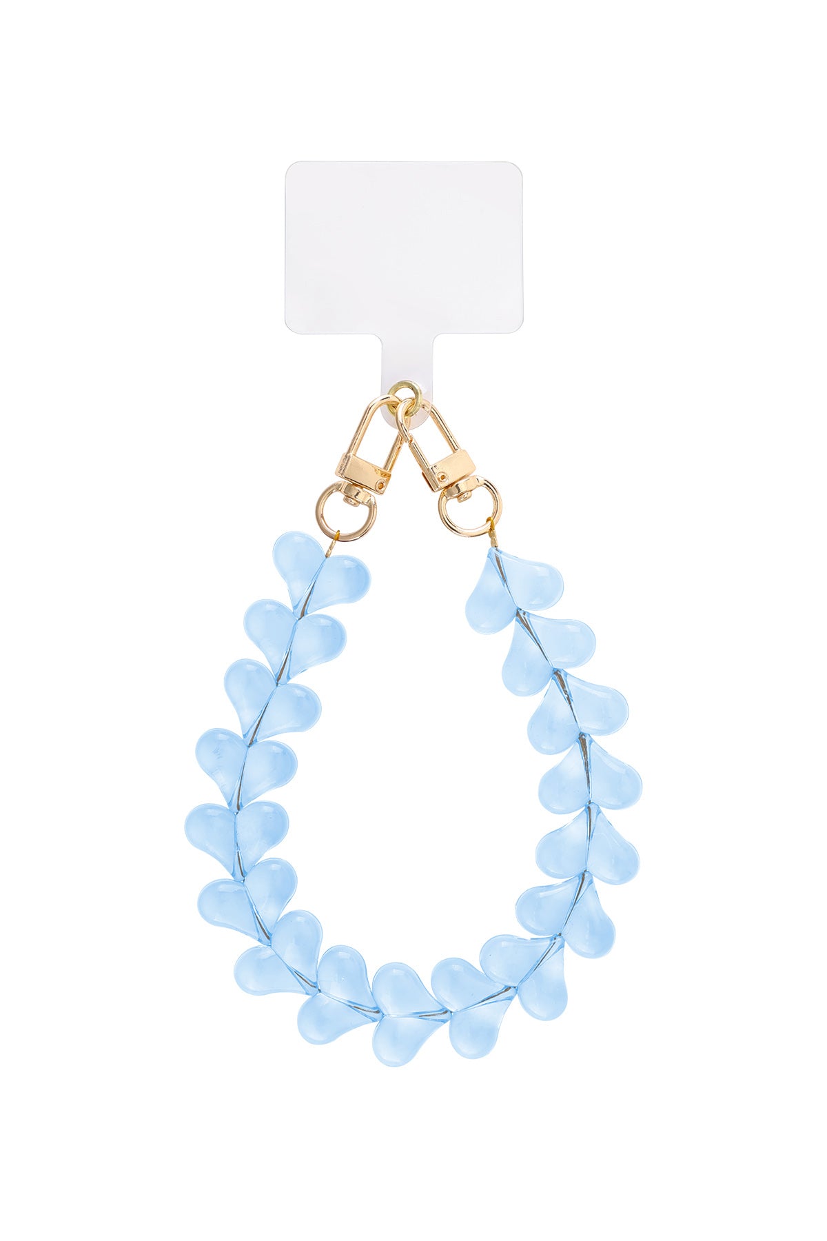 Blue heart telefoonkoord