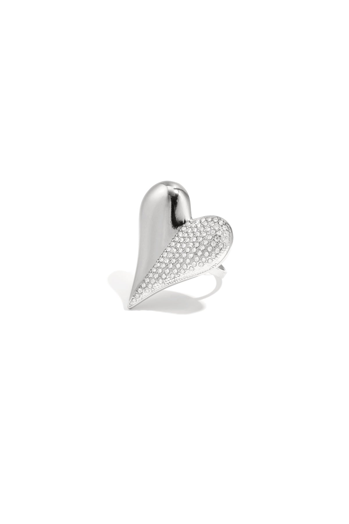 Diamond Heart Ring