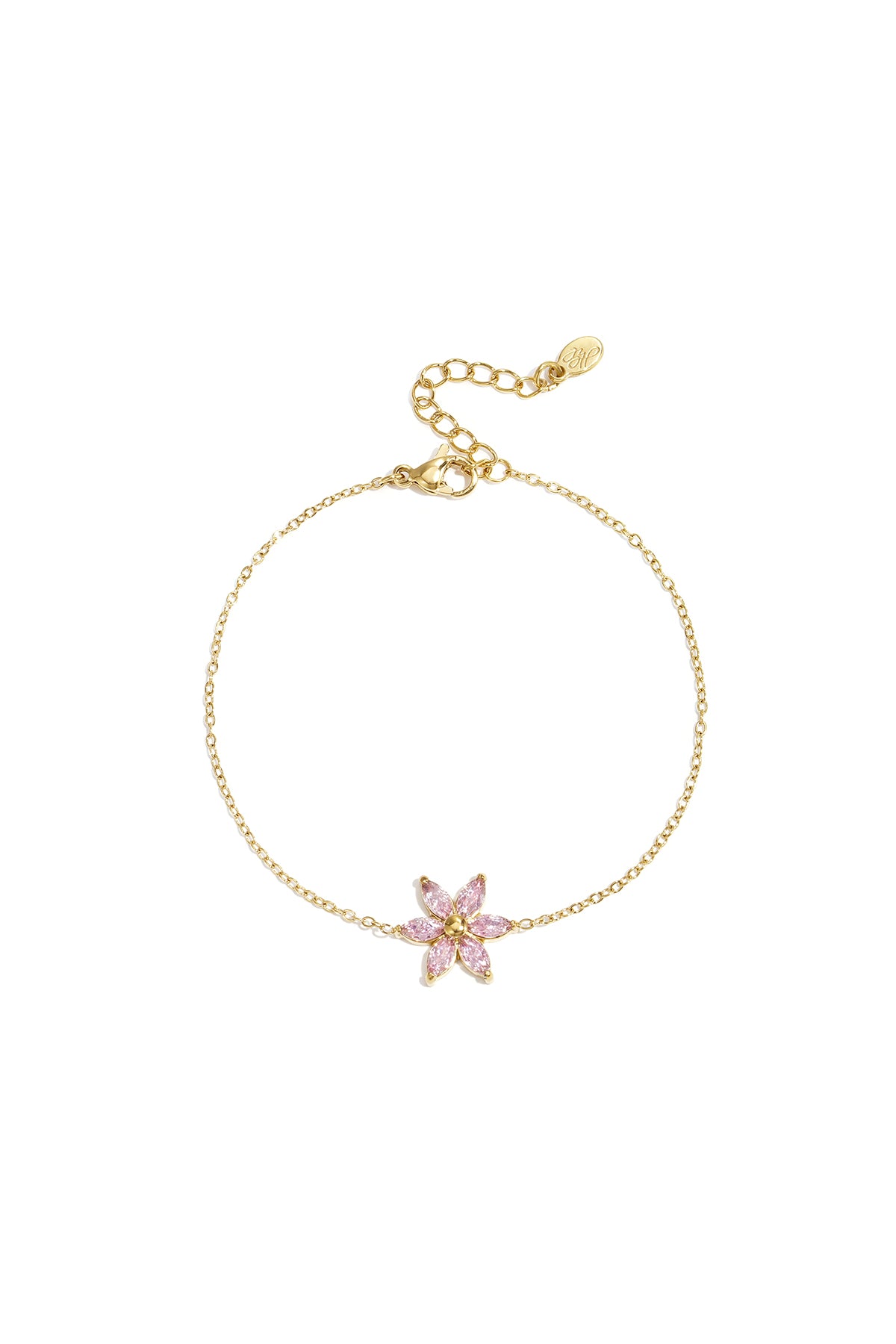 Rhinestone flower armband
