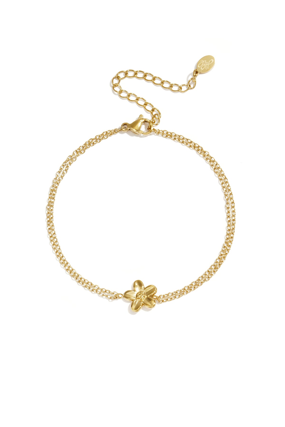 Double flower armband