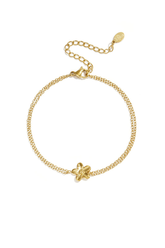 Double flower armband