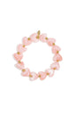 heart beaded armband