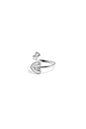 Double heart ring