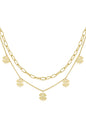 Layered luck ketting