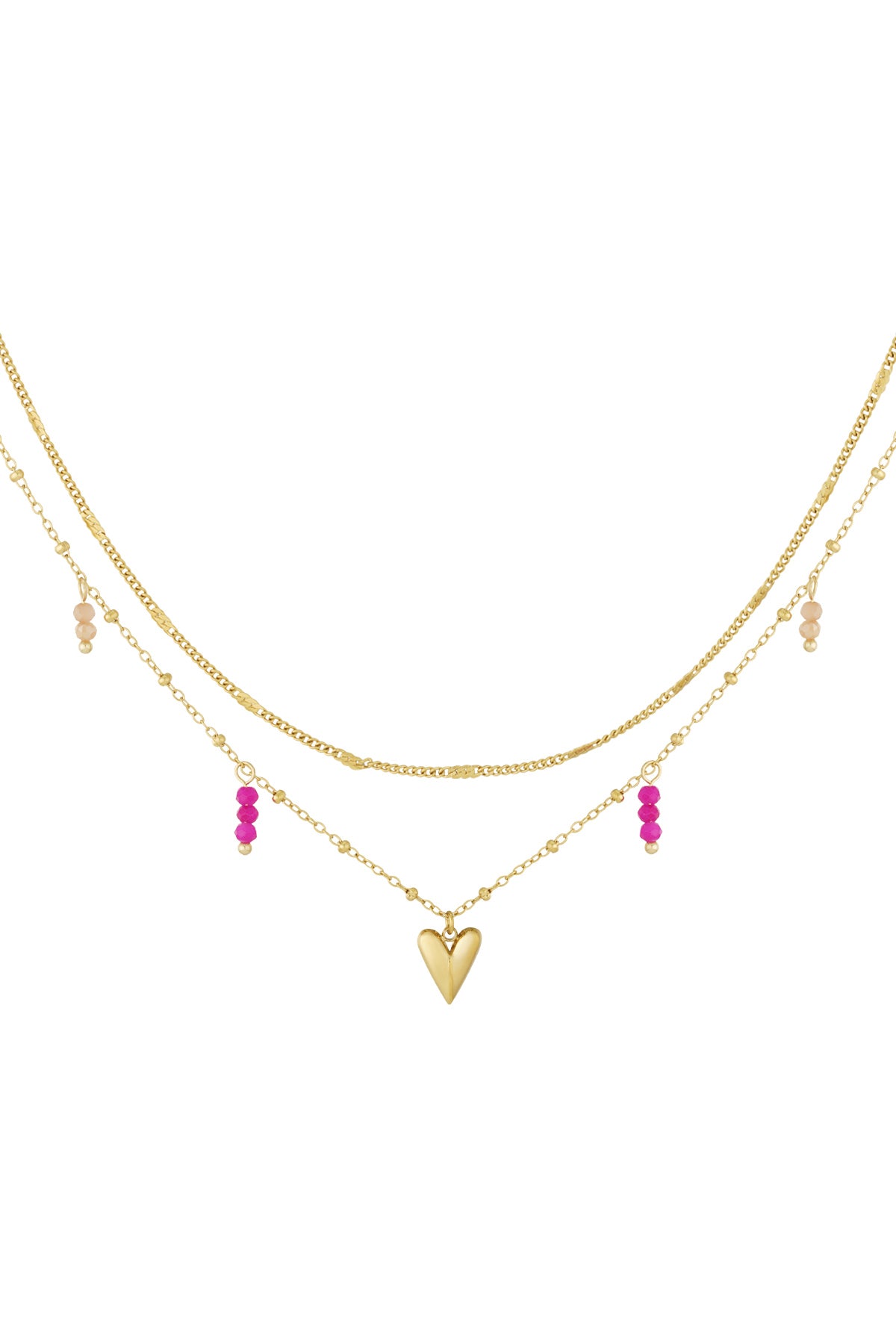 Double love ketting