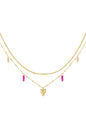 Double love ketting