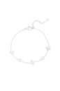clover pearl armband
