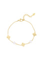 clover pearl armband