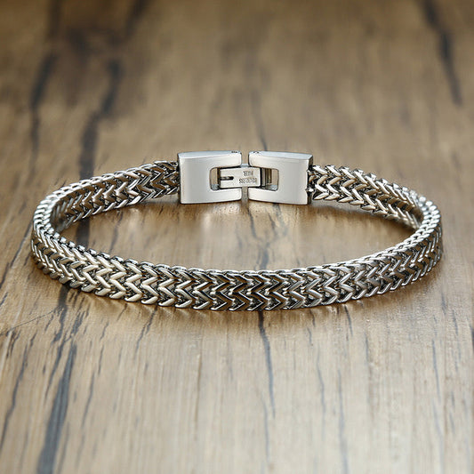 Double franco armband
