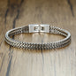 Double franco armband