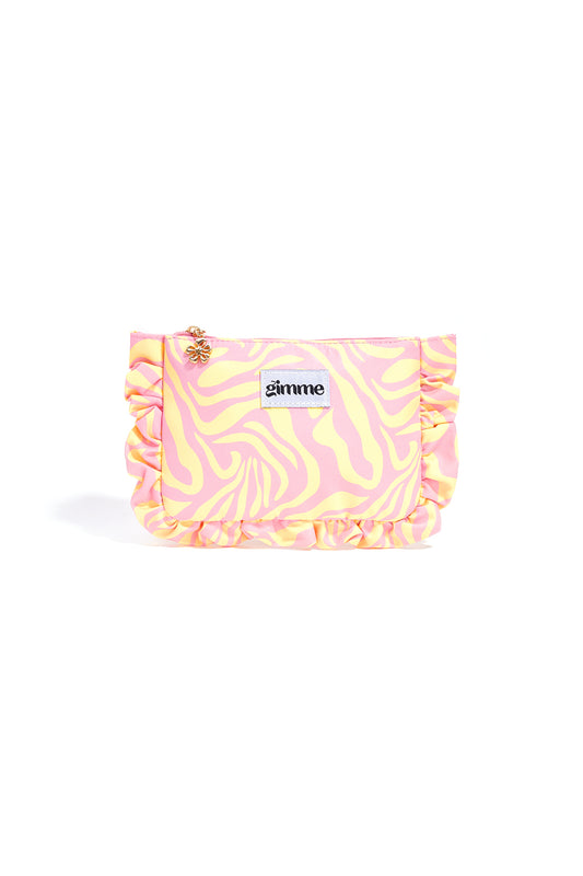 Make-up tas mixed yellow