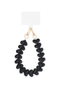 Telefoonkoord black hearts