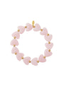 heart beaded armband