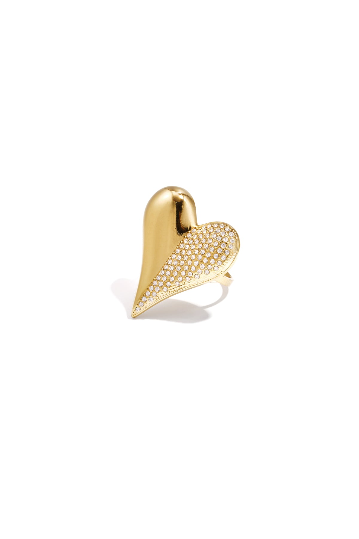 Diamond Heart Ring