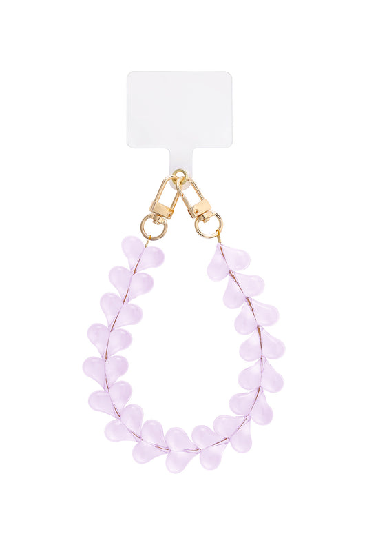 Purple heart telefoonkoord