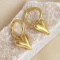 Heart oorbellen