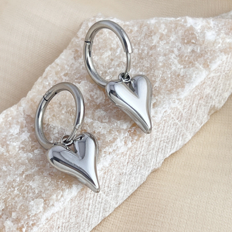 Heart oorbellen