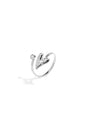 Heart stone ring