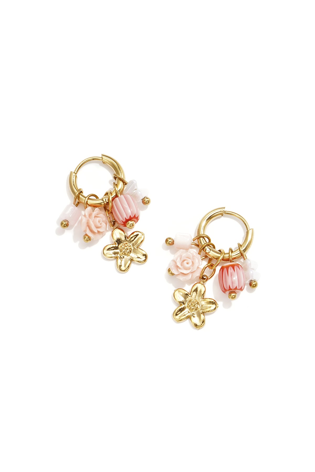 Flower Rose Oorbellen