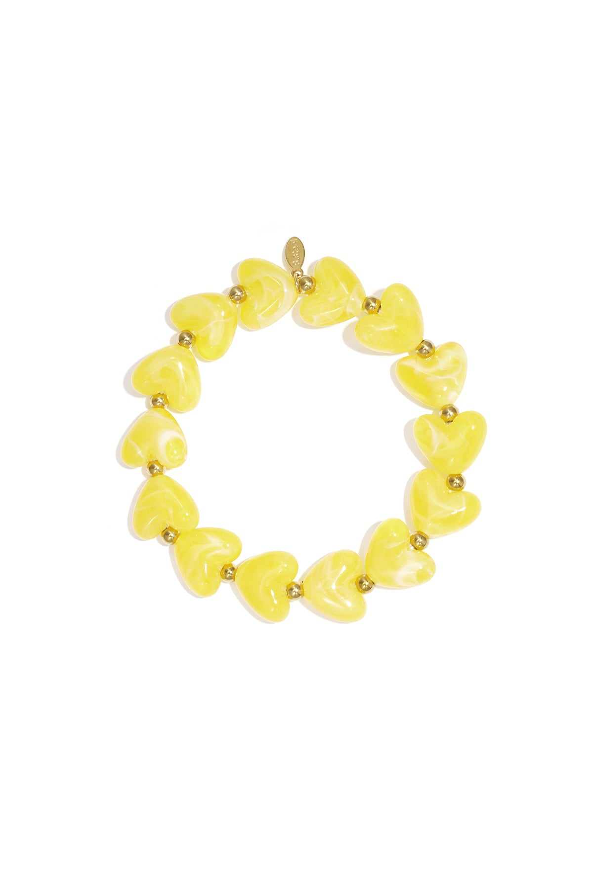 heart beaded armband